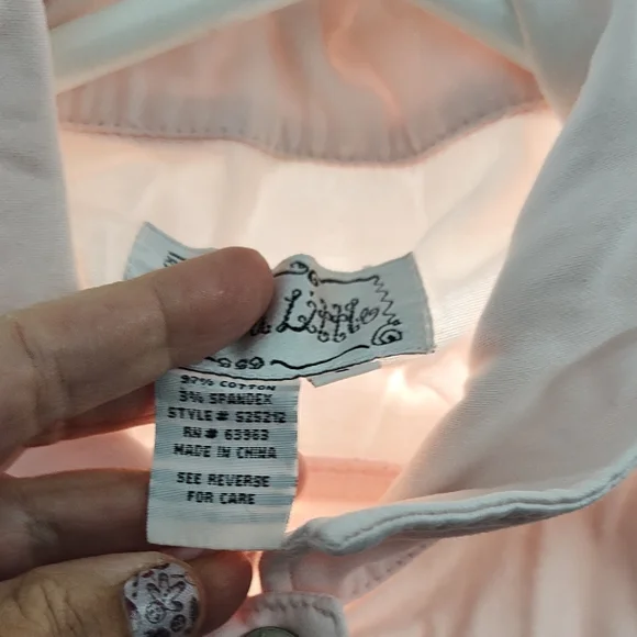 Live a Little Light Pink Jean Jacket - Picture 4 of 6